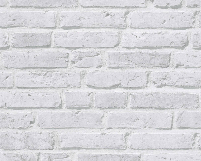 media image for Brick Deco Wallpaper in Grey 291