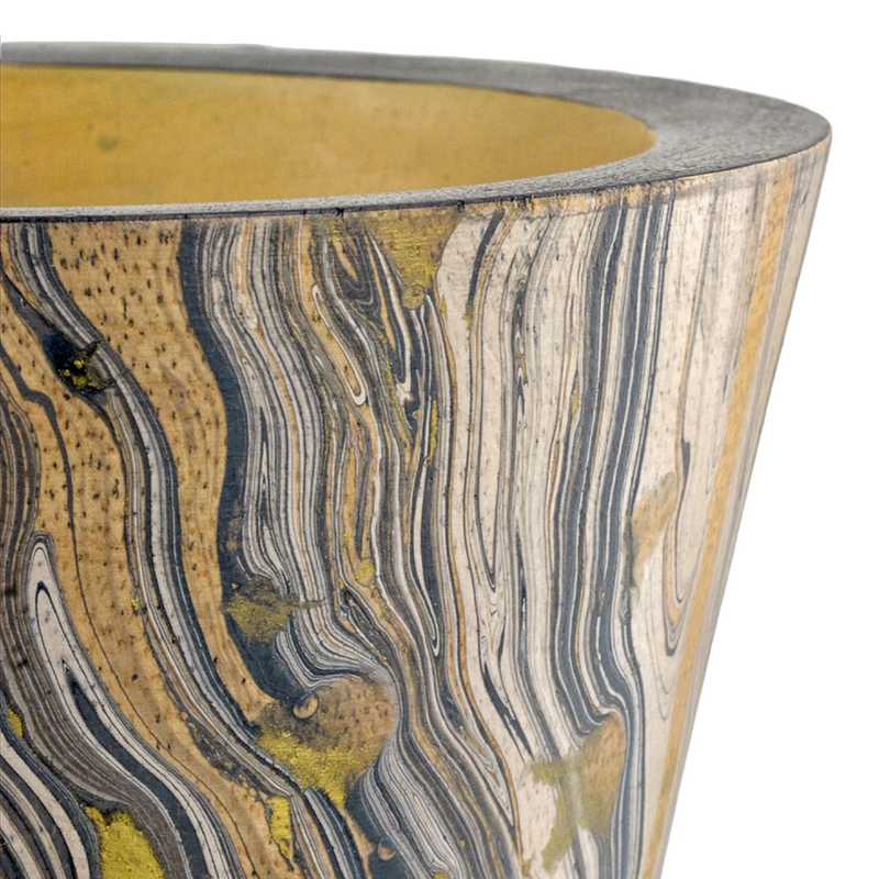media image for Brown Marbleized Vase By Currey Company Cc 1200 0730 5 211