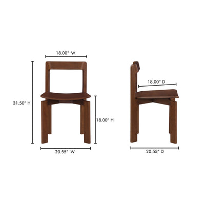 product image for Daifuku Dining Chair Set Of 2 By Bd La Mhc Bc 1128 20 8 10