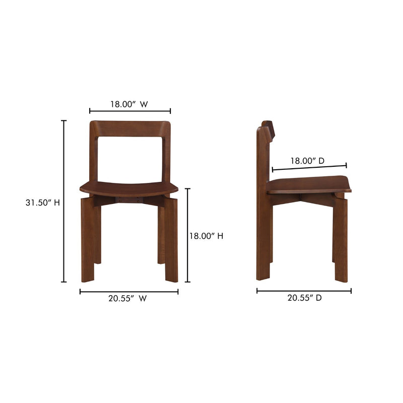 media image for Daifuku Dining Chair Set Of 2 By Bd La Mhc Bc 1128 20 8 297