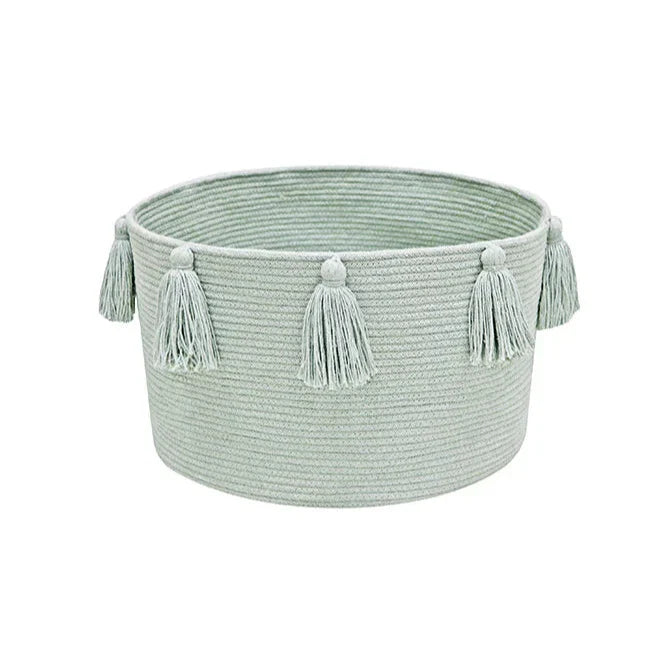 media image for Tassels Basket Lorena Canals Bsk Tasse Bsg 1 275