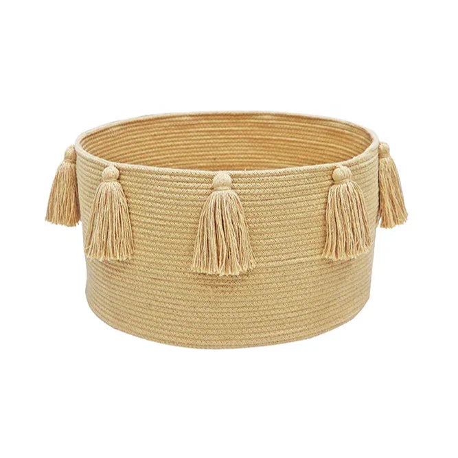 media image for Tassels Basket Lorena Canals Bsk Tasse Bsg 3 236