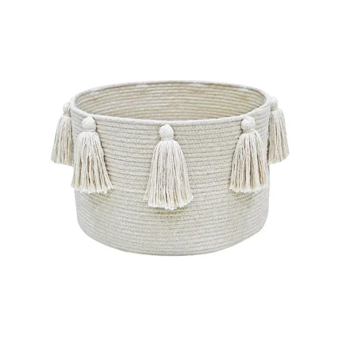 media image for Tassels Basket Lorena Canals Bsk Tasse Bsg 4 271