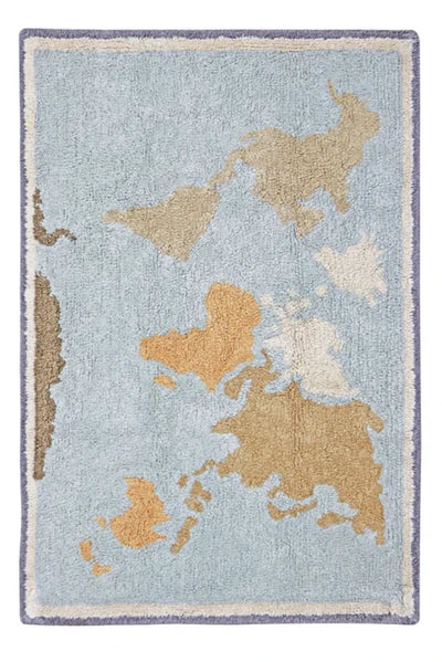 product image of Mini Worldmap Washable Rug Lorena Canals C Mi Wmap 1 51