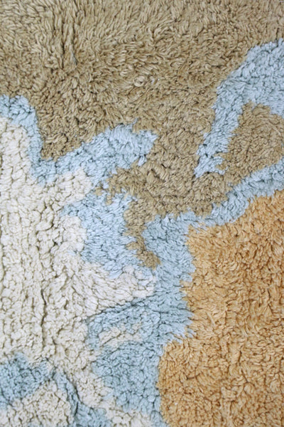 product image for Mini Worldmap Washable Rug Lorena Canals C Mi Wmap 3 84