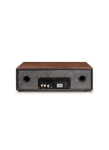 media image for fleetwood clock radio cd player in walnut 4 226