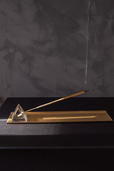 product image for Prism Incense Holder with Brass Tray 45