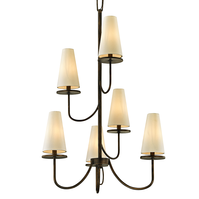 media image for Marcel 6 Light Chandelier - Open Box 295