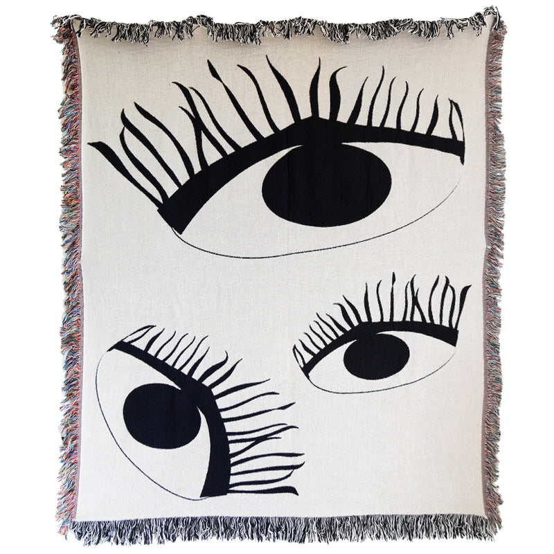 media image for Third Eye Woven Throw Blankets 27