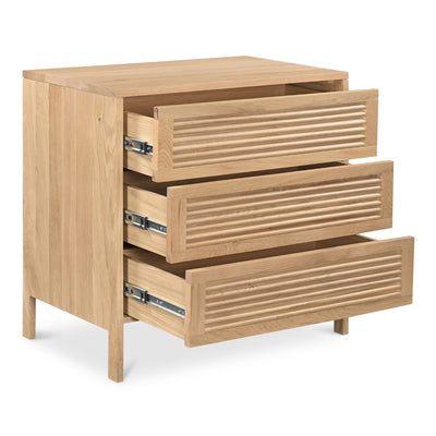 product image for Teeda 3 Drawer Nightstand By Bd La Mhc Jd 1083 24 10 59