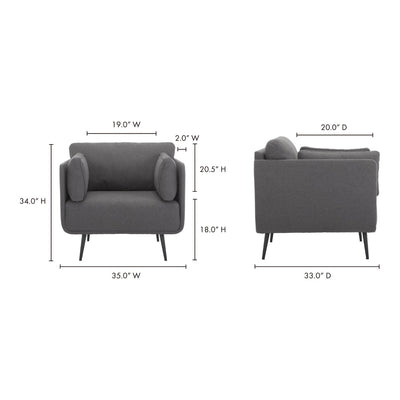 product image for Rodrigo Chair Anthracite 8 19