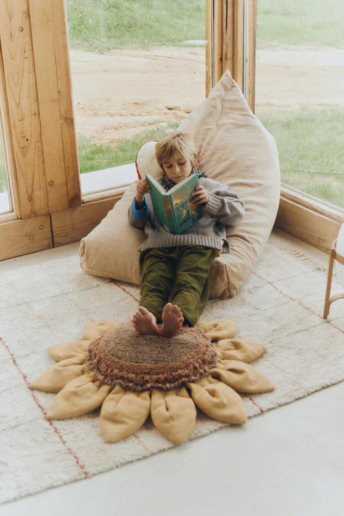 media image for Sunflower Floor Cushion 6 249