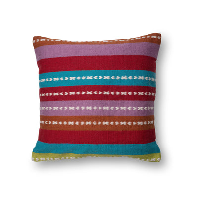 product image of Multi Colored Indoor/Outdoor Pillow by Loloi 50