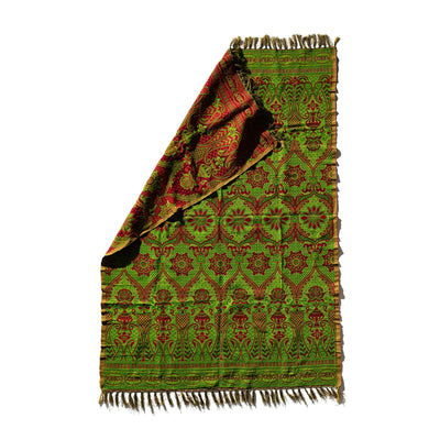 product image for Reversible Jacquard Rug - Green 47