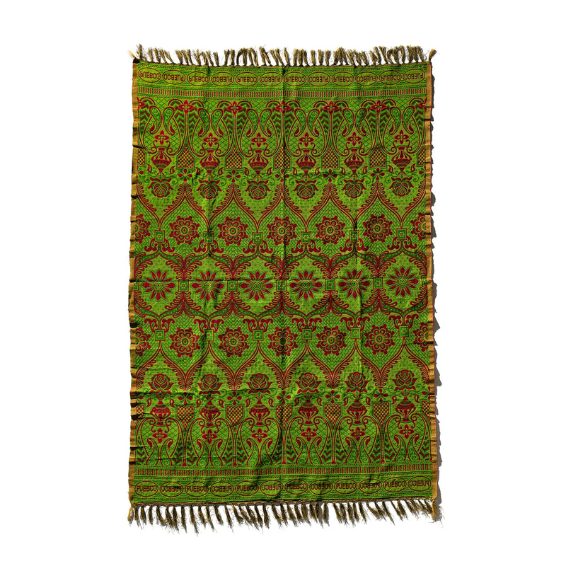 media image for Reversible Jacquard Rug - Green 292