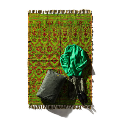 product image of Reversible Jacquard Rug - Green 555