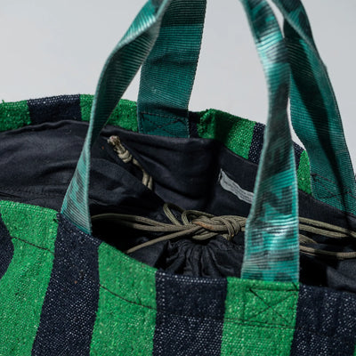 product image for Rug Bag - Green x Navy Blue 50