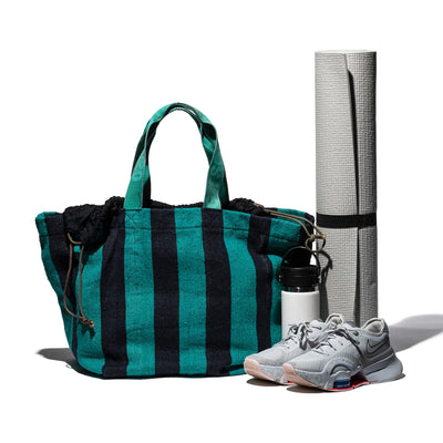 product image for Rug Bag - Turquoise x Navy Blue 29