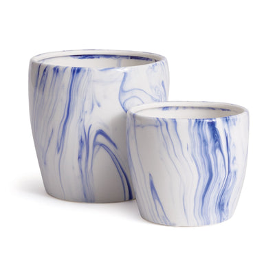 product image for Marbleized Pots Set of 2 design by shopbarclaybutera 13