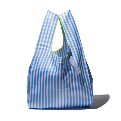 product image of School Tie Fabric Bag - Light Blue x White 523