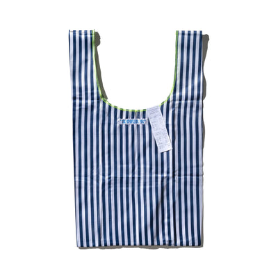 product image for School Tie Fabric Bag - Navy Blue x White 69