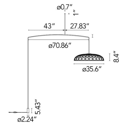 product image for Skynest Motion Floor Lamp 13 21