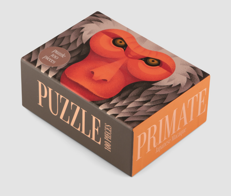 media image for puzzle primate mandrill 100 pieces 1 264