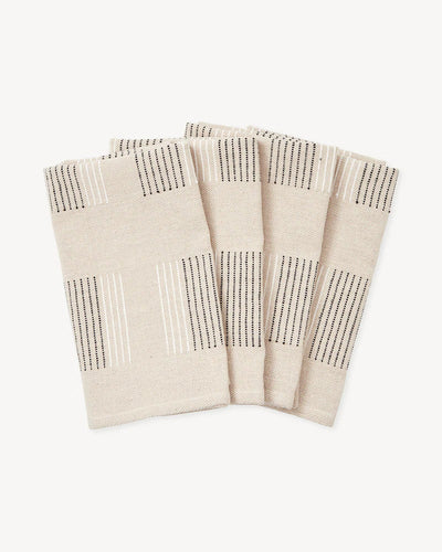 product image of stacks napkins stone set of 4 1 532