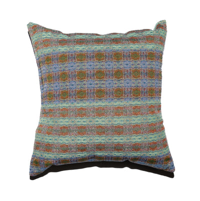 product image for Bluegreen Plaid Woven Throw Pillow 58