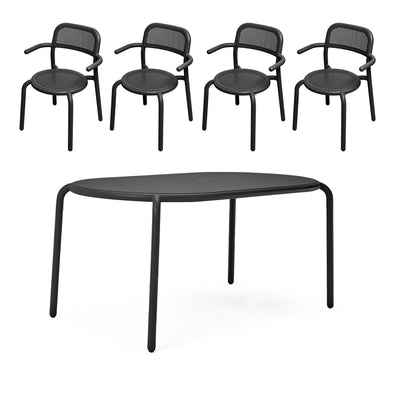 product image of Toni Tavolo Table + 4 Armchairs 1 580