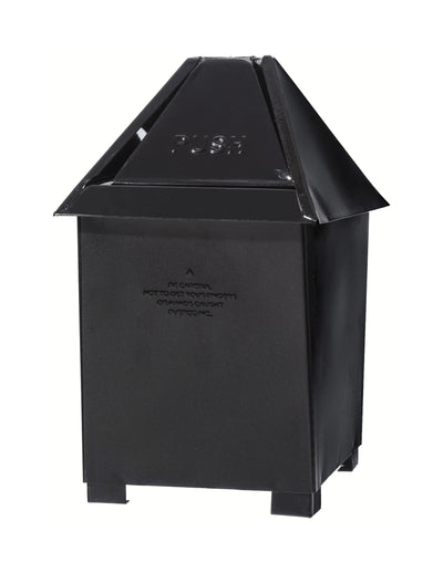 product image for Table Top Dust Bin in Black 53