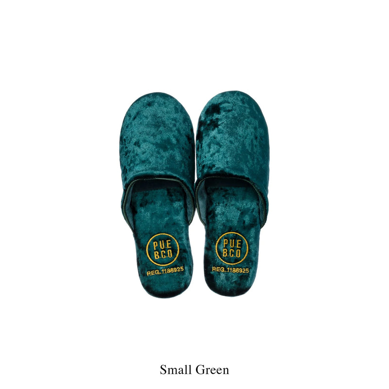 media image for Velvet Slipper Small in Green 271