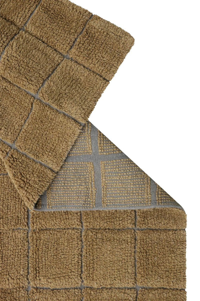 media image for Mosaic Ochre Woolable Rug Lorena Canals Wo Mosaic Och R 4 250