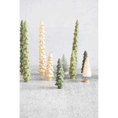 product image for Tree Shaped Taper Candles Unscented - Set of 2 96