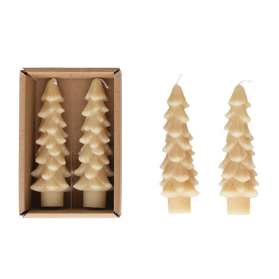 product image for Tree Shaped Taper Candles Unscented - Set of 2 41