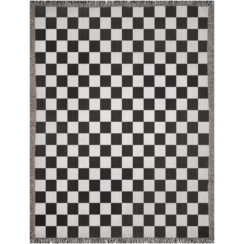 media image for Grid Woven Blanket 258