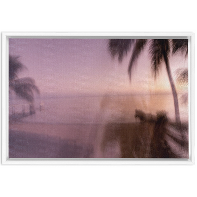 product image for Tahitian Sunrise Framed Canvas 20