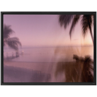 product image for Tahitian Sunrise Framed Canvas 22