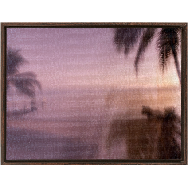 media image for Tahitian Sunrise Framed Canvas 212