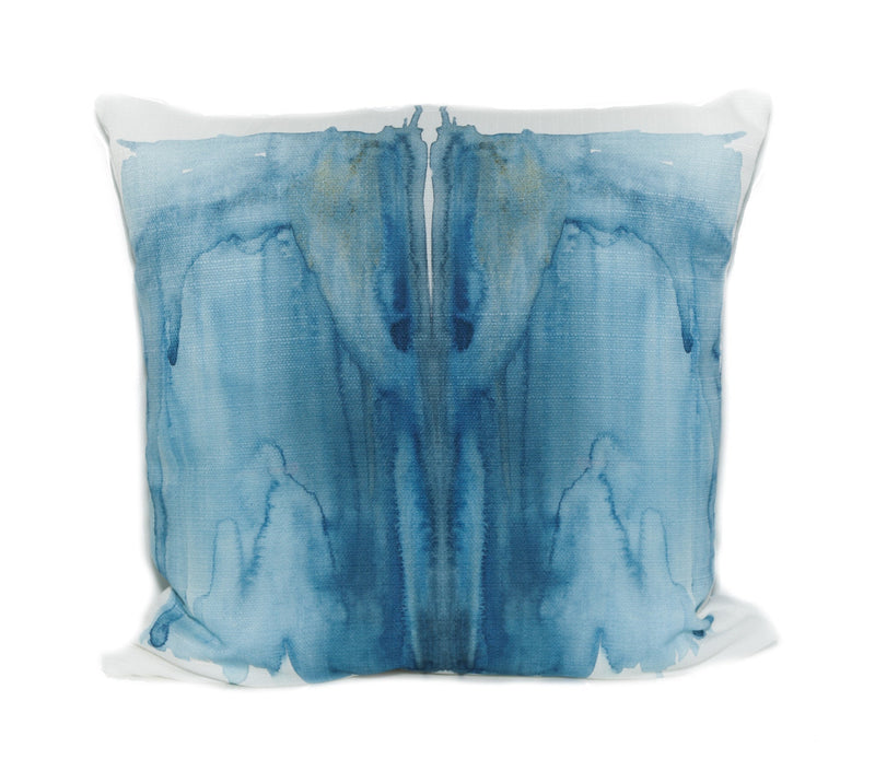 media image for Blue Moth Outdoor Throw Pillow 220