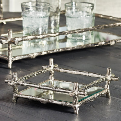 product image for Brentwood Mirrored Cocktail Napkin Tray design by shopbarclaybutera 6