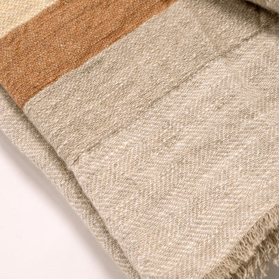 product image for Burke Natural Throw Pom Pom At Home T 6500 N 69 2 6