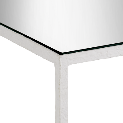 product image for Sisalana White Accent Table By Currey Company Cc 4000 0166 3 92