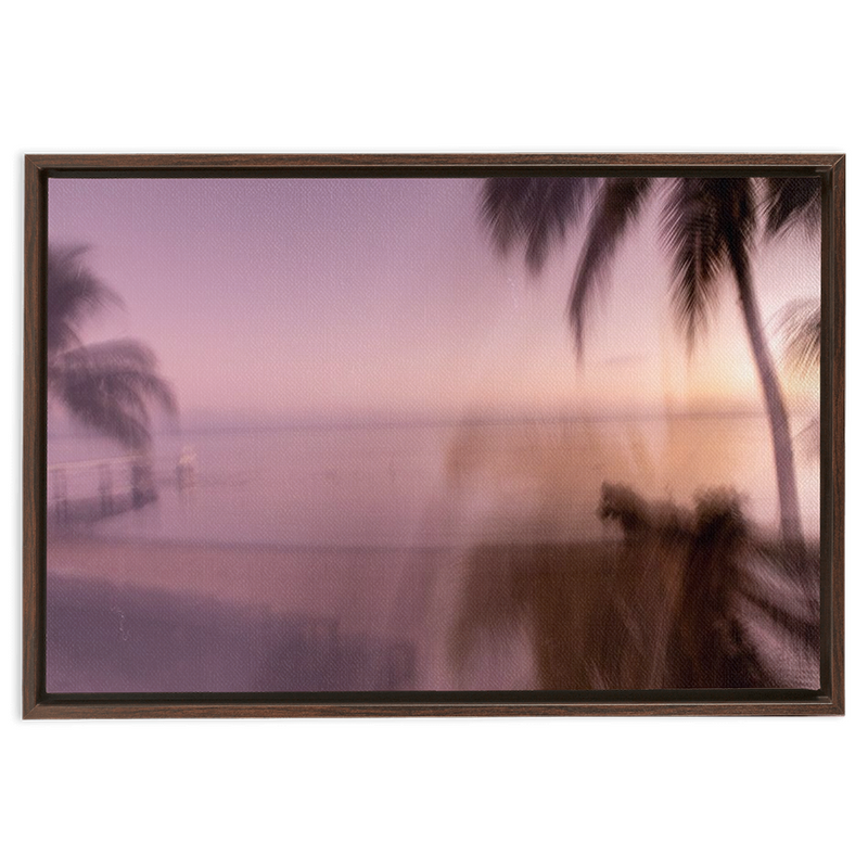 media image for Tahitian Sunrise Framed Canvas 241