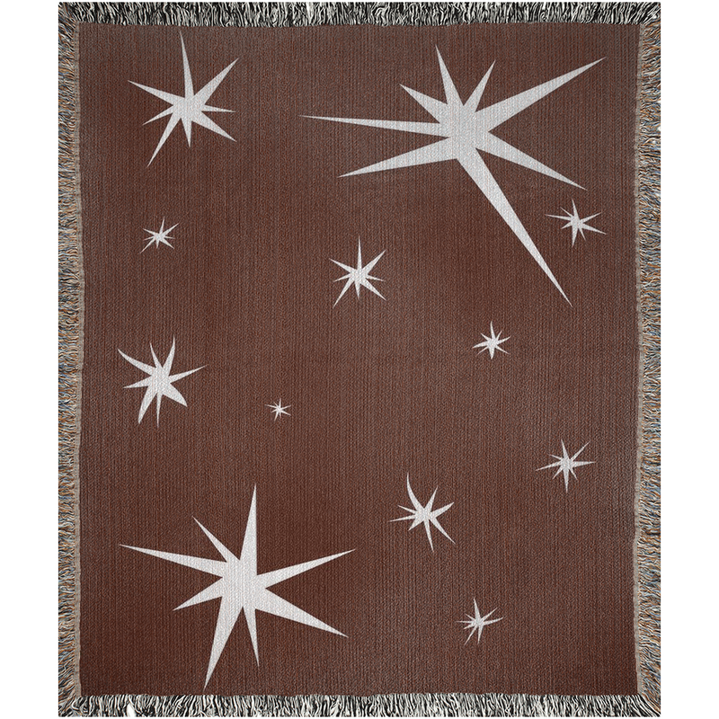 media image for Red Star Woven Throw Blanket 266