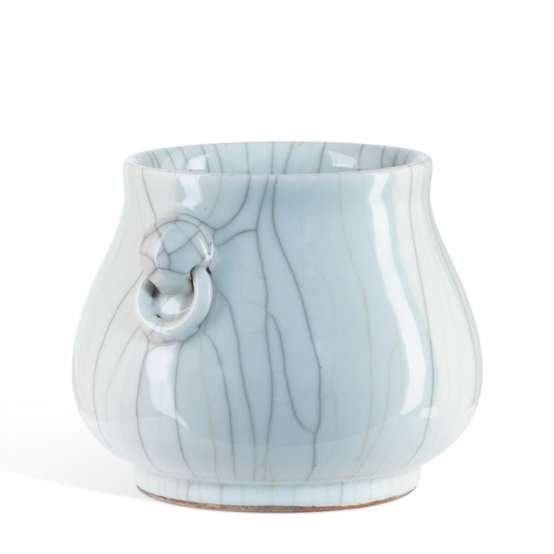media image for Celadon Crackle Planter By Currey Company Cc 1200 0692 3 286