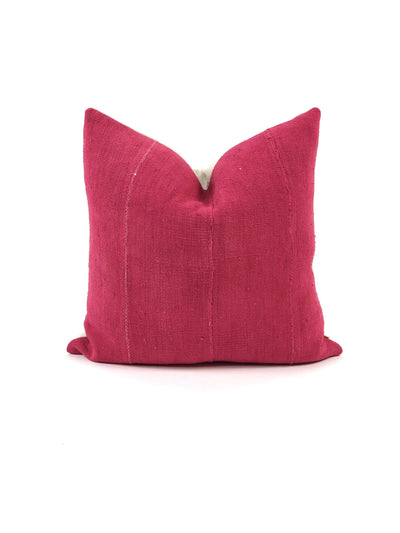 product image for Halu Pink African Mud Cloth Pillow 1 66