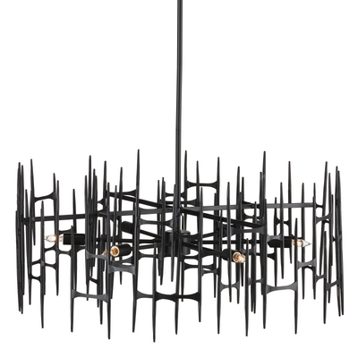 product image of Attingham Black Chandelier By Currey Company Cc 9000 1091 1 574