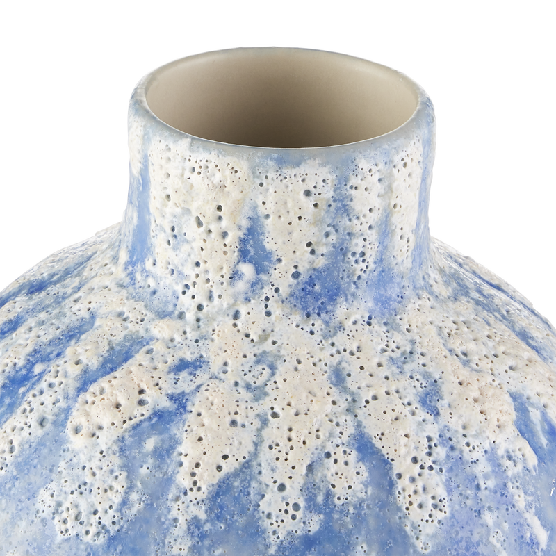 media image for Paros Blue Vase Set Of 4 By Currey Company Cc 1200 0738 2 227