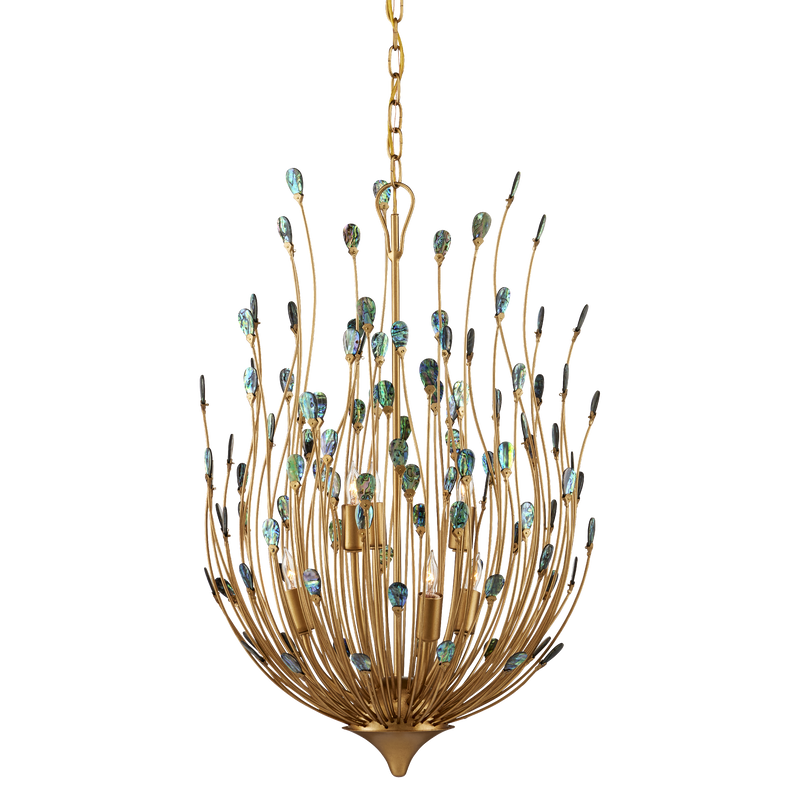 media image for Delphos Chandelier By Currey Company Cc 9000 1149 1 228